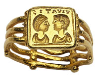Early Christian marriage ring